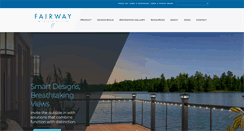 Desktop Screenshot of fairwayrailing.com