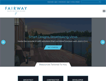 Tablet Screenshot of fairwayrailing.com